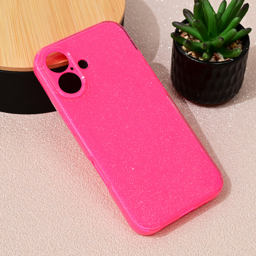 Futrola Sparkle Dust za iPhone 16 6.1 pink.