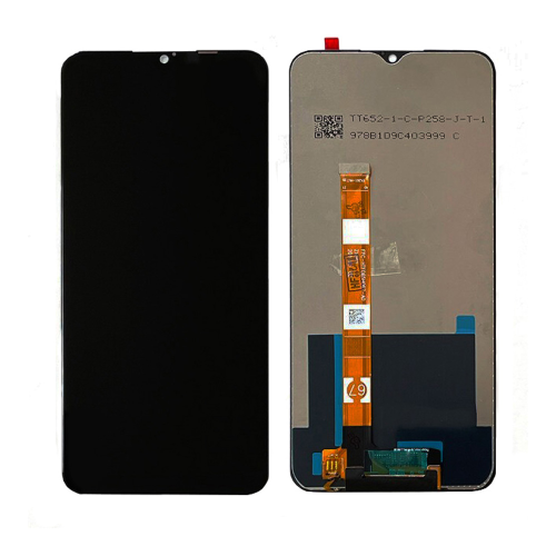 LCD Displej / ekran za Realme 7i+touch screen crni (Global).