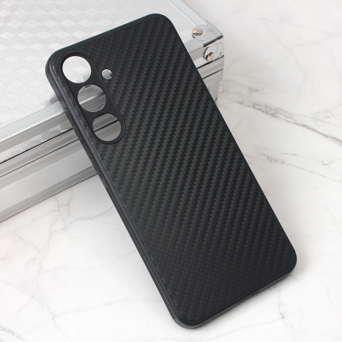 Futrola Carbon fiber za Samsung S721B Galaxy S24 FE crna.