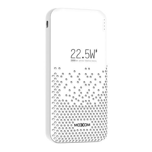 Power Bank baterija Moxom MX-PB97 20000mAh SCP22.5W+ PD20W beli (MS).