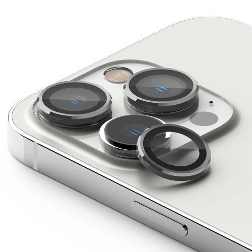 Zastita za kameru RING za iPhone 16 Pro (6.3)/16 Pro Max (6.9) srebrna (MS).