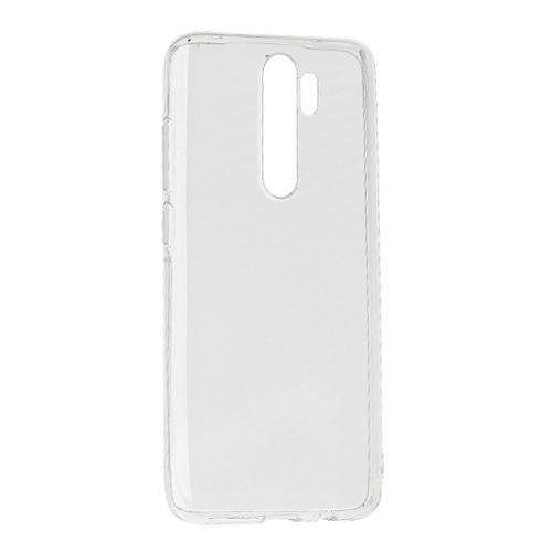 Futrola ultra tanki PROTECT silikon za Xiaomi Redmi Note 8 Pro providna (bela) (MS).