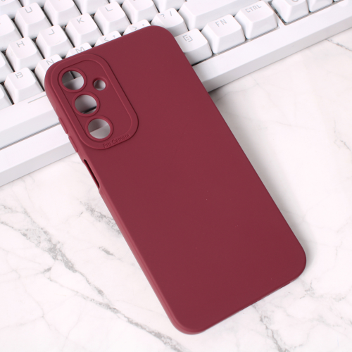 Futrola Silikon Pro Camera za Samsung A256B Galaxy A25 bordo.