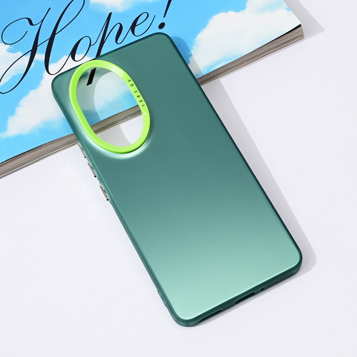 Futrola providna za Huawei Honor 200 Pro zelena.