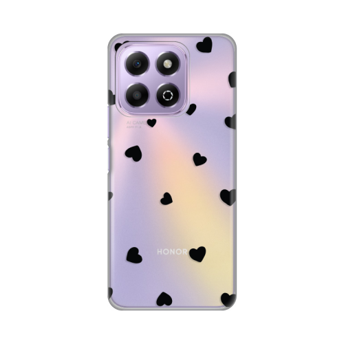 Silikonska futrola print Skin za Huawei Honor X6b Hearts.