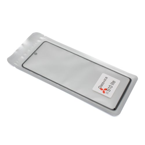 Staklo touchscreen-a za Samsung G770 Galaxy S10 Lite + OCA sticker black (MS).