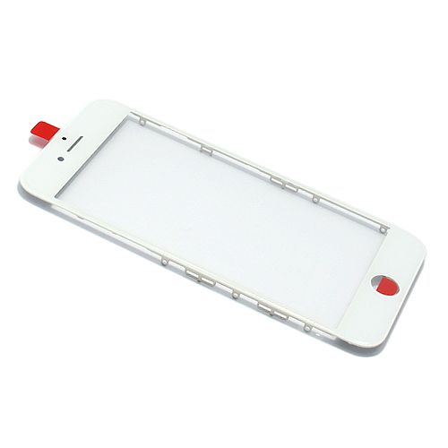 Staklo touchscreen-a za Iphone 7 sa frejmom white (MS).