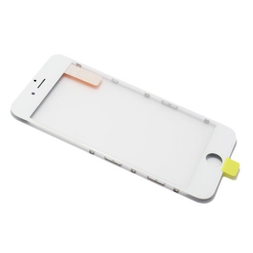 Staklo touchscreen-a za Iphone 6G sa frejmom + oca white (MS).
