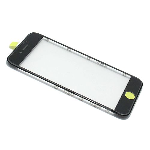 Staklo touchscreen-a za Iphone 6S sa frejmom black (MS).