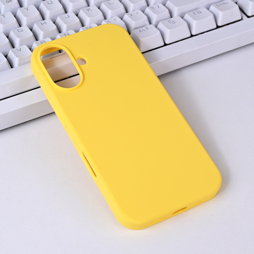 Futrola Summer color za iPhone 16 6.1 zuta.
