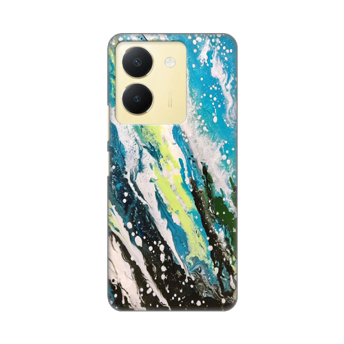 Silikonska futrola print Skin za Vivo Y36 Abstract.