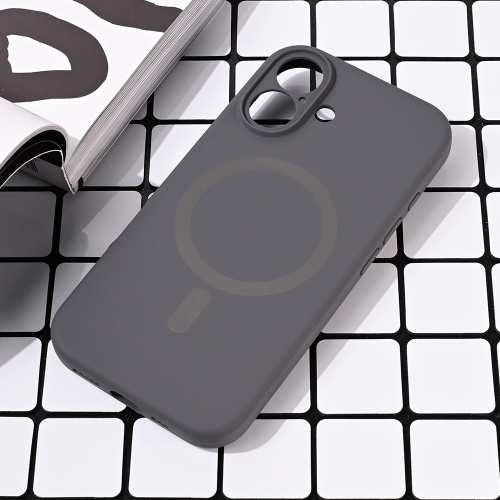 Futrola Magsafe Pure color za iPhone 16 6.1 siva.