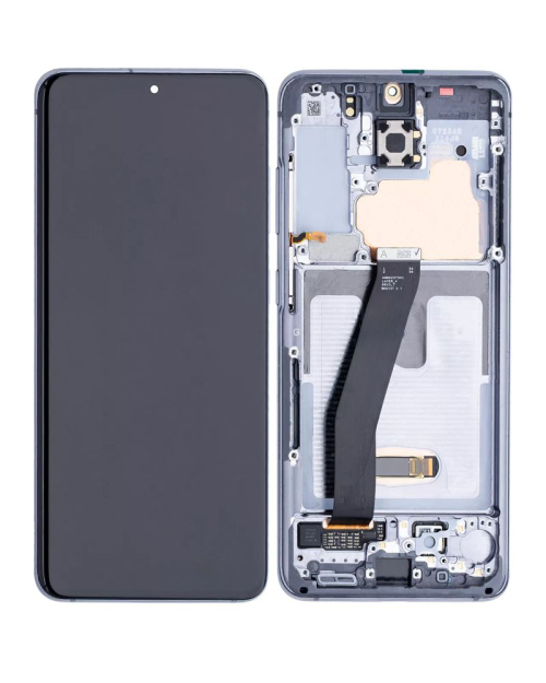 LCD Displej / ekran za Samsung G980F Galaxy S20 + touchscreen WITH FRAME Black OLED.