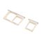 Ulozak za SIM/Micro SD za Samsung J330F Galaxy J3 2017 gold (MS).