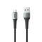 USB data kabl Superior SU-K104 Fast 12W 2.4A USB A na Micro 1m crni (MS).