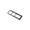 Ulozak za SIM za Samsung M325 Galaxy M32 black (MS).