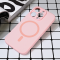 Futrola Magsafe Pure color za iPhone 16 Pro roze.