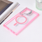 Futrola Magsafe Transparent za Samsung S928B Galaxy S24 Ultra pink.