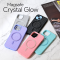 Futrola za Magsafe Crystal Glow za iPhone 16 Pro mint.