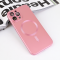 Futrola Magsafe Chrome za iPhone 13 Pro Max 6.7 roze.
