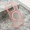 Futrola BLURRY MagSafe za iPhone 15 Pro (6.1) roze (MS).