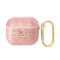 Futrola Guess za Airpods 3 PU Glitter Flake pink (GUA3HGGSHP).