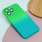 Futrola Rainbow Spring za iPhone 13 Pro zeleno svetlo plava.