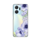 Silikonska futrola print Skin za Huawei Honor X7a Blue Roses.