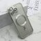 Futrola GLITTER MAGSAFE za iPhone 15 Pro Max (6.7) srebrna (MS).