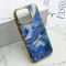 Futrola MARBLE za iPhone 15 Pro (6.1) plava (MS).