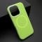 Futrola PASTEL COLOR MagSafe za iPhone 16 Pro (6.3) zelena (MS).