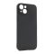 Silikonska futrola CARBON LIGHT za iPhone 13 (6.1) crna (MS).