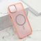 Futrola SHINING MAGSAFE za iPhone 15 Plus roze (MS).