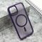 Futrola SILKY MAGSAFE mat za Iphone 12/12 Pro (6.1) ljubicasta (MS).