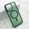 Futrola SILKY MAGSAFE II za iPhone 15 Pro Max (6.7) zelena (MS).