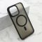 Futrola SILKY MAGSAFE za iPhone 15 Pro Max (6.7) crna (MS).