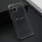 Futrola Transparent CARD POCKET za iPhone 15 Plus siva (MS).