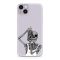 Futrola ultra tanki print providna za iPhone 14 Plus (6.7) ND0302 (MS).