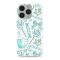 Futrola ultra tanki print providna za iPhone 14 Pro (6.1) ND0301 (MS).