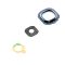 Staklo kamere za Samsung J710 Galaxy J7 2016 sa frejmom black (MS).
