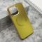 Futrola COLOR METAL MagSafe za iPhone 15 Pro Max (6.7) zlatna (MS).
