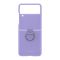 Futrola Elegant Fold design za Samsung F721B Samsung F721 Galaxy Z Flip 4 lila (MS).