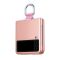 Futrola Elegant fold za Samsung F711B Galaxy Samsung F771B Galaxy Z Flip3 roze (MS).