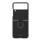 Futrola Elegant Fold design za Samsung F721B Samsung F721 Galaxy Z Flip 4 crna (MS).