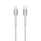 Data kabl Teracell Evolution PD Type C na iPhone 11/12/13 lightniing beli 1m.