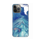 Silikonska futrola print za iPhone 13 Pro Max 6.7 Blue Marble.