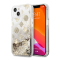 Futrola Guess Hc Liquid Glitter Peony za iPhone 13 zlatna (GUHCP13MLGPEGO).