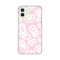 Silikonska futrola print za iPhone 12 6.1 Pink Smiles.
