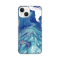 Silikonska futrola print za iPhone 14 Blue Marble.
