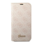Futrola Guess BT PC/TPU 4G PU Script Metal za iPhone 14 Pro pink (GUBKP14LHG4SHP).